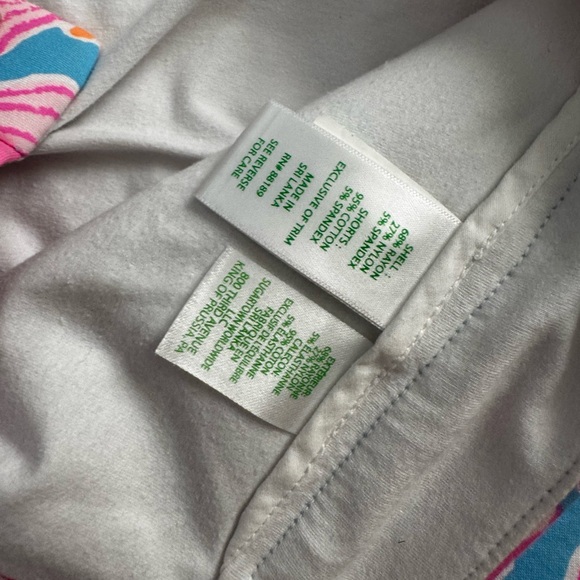 Lilly Pulitzer Pink and Blue Patterned Skirt - Picture 5 of 6